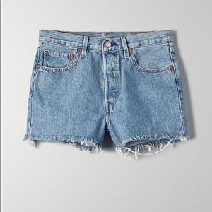 Levi’s classic 501 shorts in ‘Flat Broke’